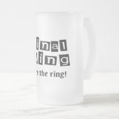Chope Givrée Fling final avant l'anneau (Devant droit)