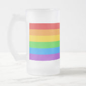 Chope Givrée Frosted Pride : Drapeau Arc-en-ciel (Gauche)