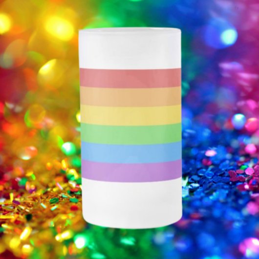 Chope Givrée Frosted Pride : Drapeau Arc-en-ciel