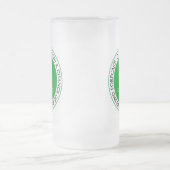 Chope Givrée Funny Golf Golfing Boule de golf Tee verre (Centre)