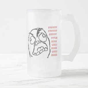 Chope Givrée Fuuuu de fuuu de type de rage