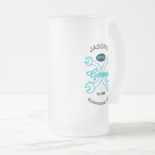 Chope Givrée Garage Wrenches Drinkware (Devant droit)