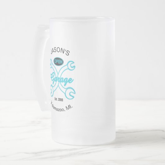 Chope Givrée Garage Wrenches Drinkware (Devant gauche)