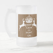 Chope Givrée GARDER CALME et CHASSE sur deux cerfs en train de (Gauche)