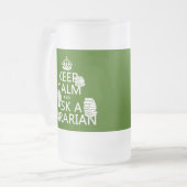 Chope Givrée Gardez le calme et demandez à un bibliothécaire (Devant gauche)