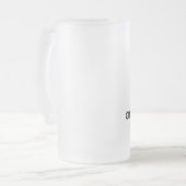 Chope Givrée Gardez le calme et écoutez directeur général (Devant gauche)