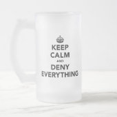 Chope Givrée Gardez le calme et refusez tout (Gauche)