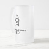 Chope Givrée Geek de support technique pour trois yeux (Devant gauche)