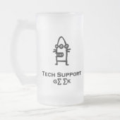 Chope Givrée Geek de support technique pour trois yeux (Gauche)
