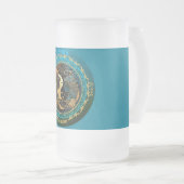 Chope Givrée Gemini Zodiac personnalisable (Devant droit)