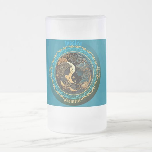 Chope Givrée Gemini Zodiac personnalisable (Centre)
