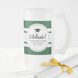 Chope Givrée Graduation sportive Moderne Collégiale Vert Grève