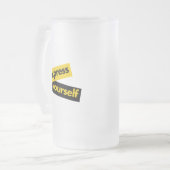 Chope Givrée Graphique moderne, dynamique, audacieux de l'Expre (Devant gauche)