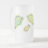 Chope Givrée grenouilles sur le verre (Devant gauche)