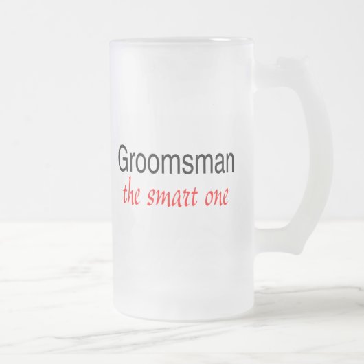 Chope Givrée Groomsman le futé (Droit)