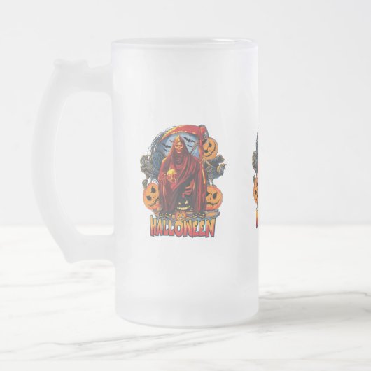 Chope Givrée Halloween Evil skeleton (Gauche)