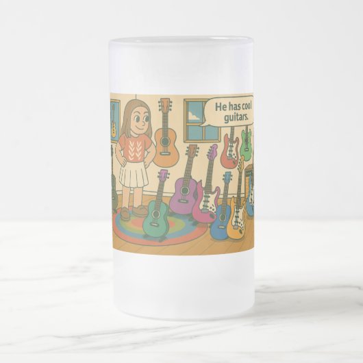 Chope Givrée He has cool guitars (Centre)