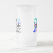 Chope Givrée Héros de ruban de cancer de la thyroïde mon (Centre)