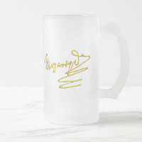 HOMAGE À MOZART / SIGNATURE D'OR 3D DU COMPOSITEUR