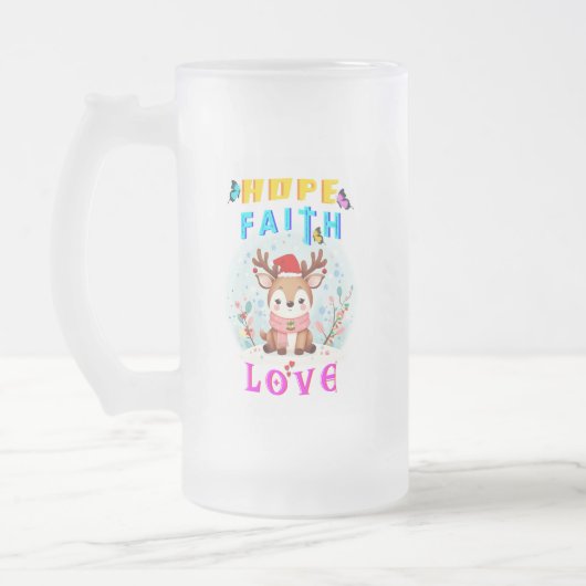 Chope Givrée Hope Faith Love (Gauche)