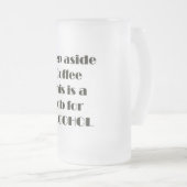 Chope Givrée Hors du café (Devant droit)