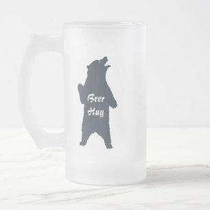 Chope Givrée Humour personnalisé de typographie de l'ourson