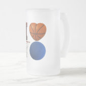 Chope Givrée I Love Basketball Cup (Devant droit)