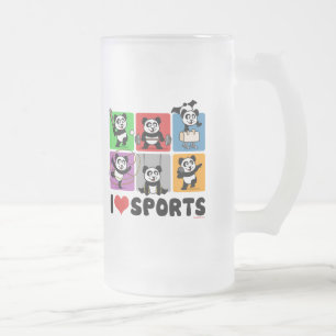 Chope Givrée I Love Sports Pandas