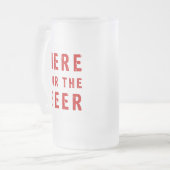 Chope Givrée Ici pour la bière (Devant gauche)