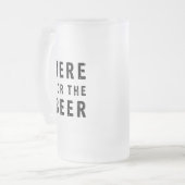 Chope Givrée Ici pour la bière (Devant gauche)