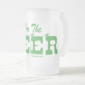 Chope Givrée Ici pour les Steins de bière (Devant droit)