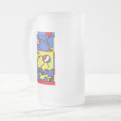 Chope Givrée Image avec art moderne poisson (Devant gauche)