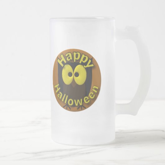 Chope Givrée Image de hibou (Droit)