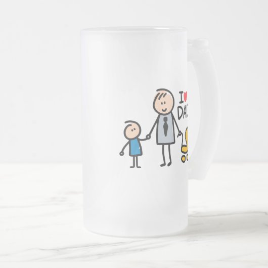 Chope Givrée Impression Love Daddy (Devant droit)