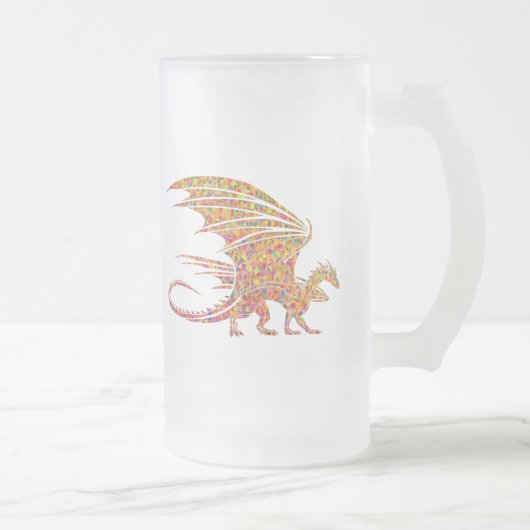 Chope Givrée Incroyable Dragon Mosaïque (Droit)