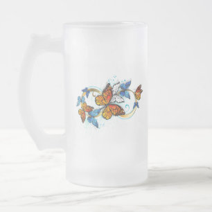 Chope Givrée Infinité de papillons monarques