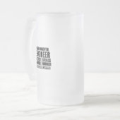 Chope Givrée ingénieur de l'environnement parce que travail mir (Devant gauche)