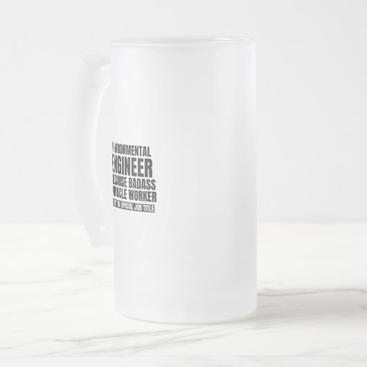 Chope Givrée ingénieur de l'environnement parce que travail mir (Devant gauche)