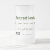 Chope Givrée Ingrédients ajouter le nom de produit analyse de p (Centre)