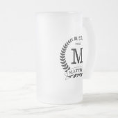 Chope Givrée Initiales de l'huissier (Devant droit)