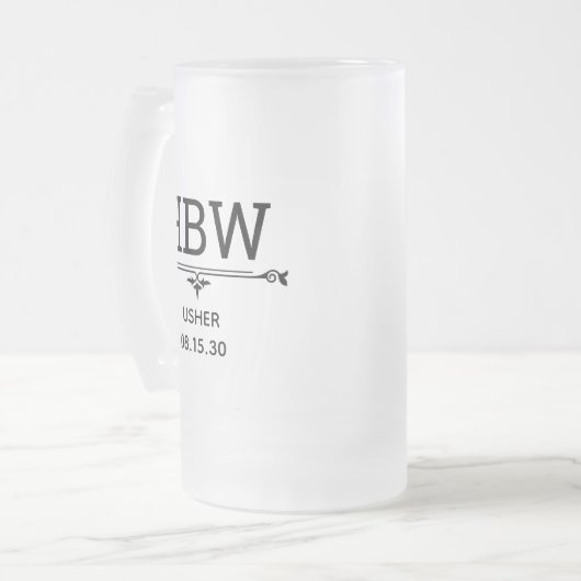 Chope Givrée Initiales de l'ouvreur (Devant gauche)