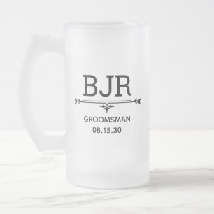 Chope Givrée Initiales du garçon d'honneur