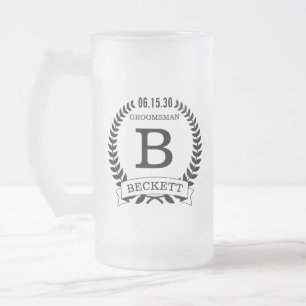 Chope Givrée Initiales du garçon d'honneur