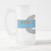 Chope Givrée Insigne de l'Infanteur de combat CIB Armée Vétéran (Gauche)