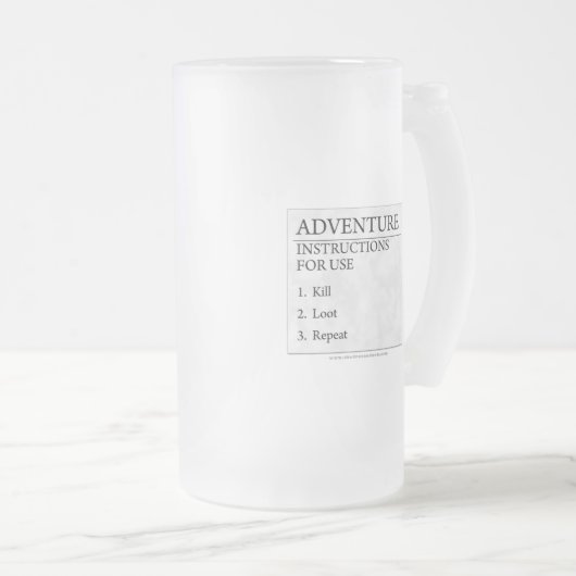 Chope Givrée Instructions d'aventure (Devant droit)