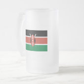 Chope Givrée International de DRAPEAU du Kenya (Devant gauche)