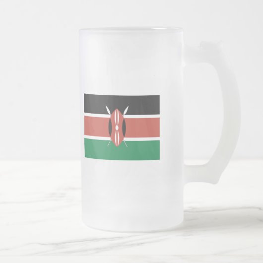 Chope Givrée International de DRAPEAU du Kenya (Droit)