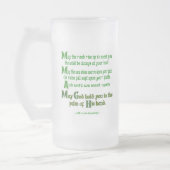 Chope Givrée Irish Blessing May the Road Rise to Meet You (Gauche)