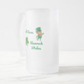 Chope Givrée Irish Kisses, Shamrock Wives avec shamrock sur un (Devant gauche)