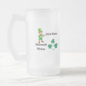 Chope Givrée Irlandais Baisers, Shamrocks souhaits sur un (Gauche)